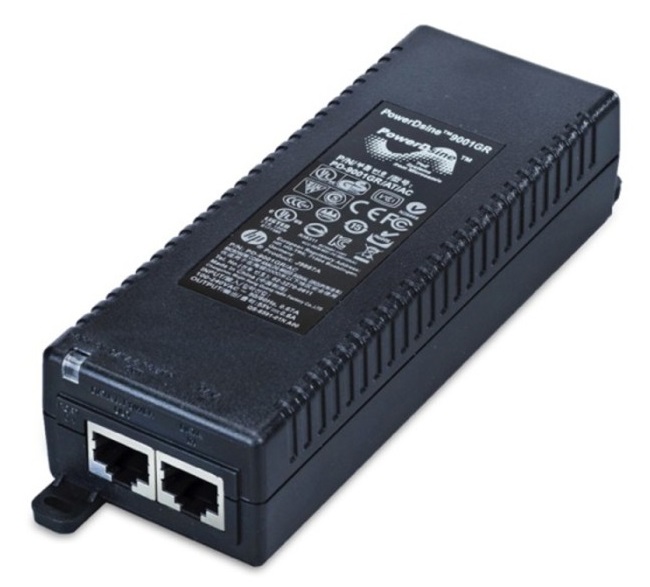 Aruba R8W31A / Inyector PoE 15.4W | 2310 - Inyector PoE Aruba R8W31A Instant On 802.3af PoE Midspan, Puertos: 1x RJ45 Gigabit Ethernet (entrada, hembra), 1x RJ45 Gigabit Ethernet PoE (salida, hembra), Cumple con Estándares IEEE 802.3af