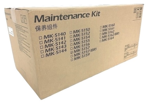 Kit de Mantenimiento Kyocera MK-5157 / 200k | 2111 - Original Maintenance Kit Kyocera MK-5157. Incluye: Unidad de Cilindro, 4-Unidades de Revelado, Unidad Fusora y Banda de Transferencia. Rendimiento Estimado 200.000 Páginas al 5%.