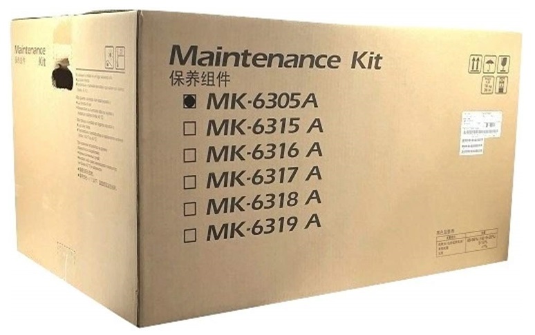 Kit de Mantenimiento Kyocera MK-6305A / 600k | 2111 - Original Maintenance Kit Kyocera MK 6305A. Rendimiento Estimado 600.000 Páginas al 5%. Incluye: DK-6305 DV-6305 FK-6306 302LF94060 1702LH7US1 