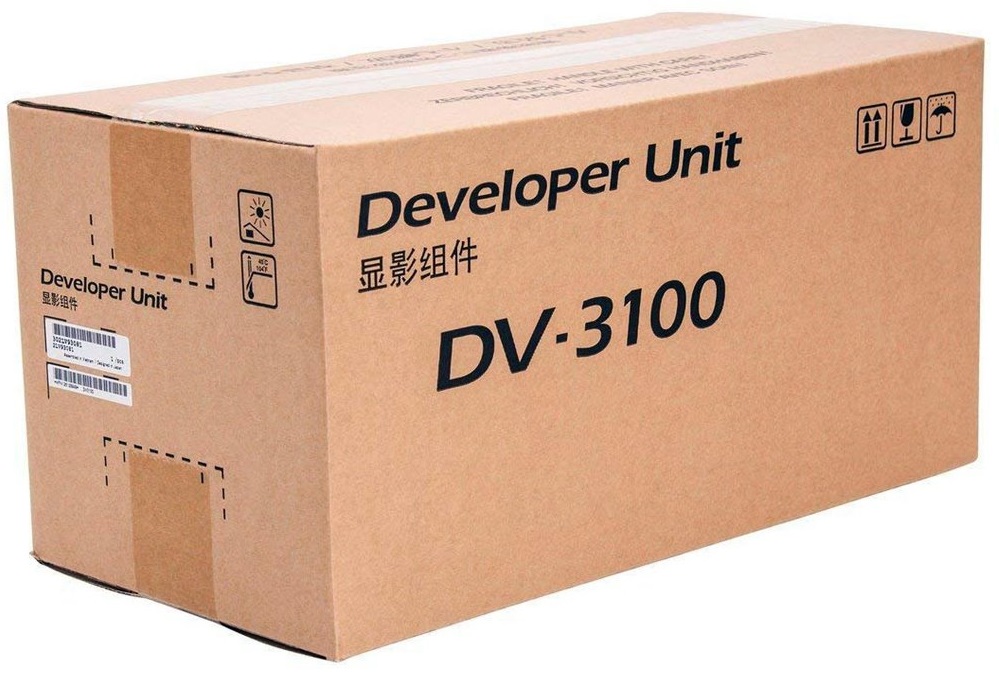 Unidad de Revelado Kyocera DV-3100 / 300k | 2111 - Original Developer Unit Kyocera DV 3100 - Rendimiento Estimado 300.000 Páginas al 5%. 302LV93081 302LV93080 2LV93080 DV3100 