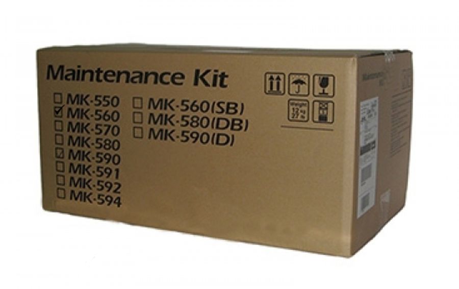 Kit de Mantenimiento Kyocera MK-560 / 200k | 2111 - Original Maintenance Kit Kyocera MK 560 - Incluye: DK-560 DV-560C DV-560M DV-560Y DV-560K FK-560 TR-560 - Rendimiento Estimado 200.000 Páginas al 5%. 1702HN2US0 