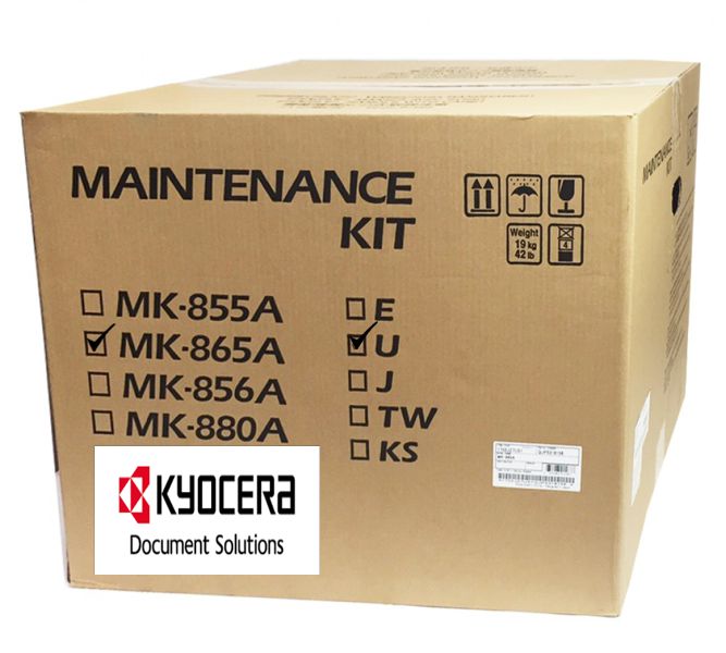 Kit de Mantenimiento Kyocera MK-865A / 300k | Original Maintenance Kit Kyocera MK 865A 1702JZ7US1 1702JZ7US0 MK865A 