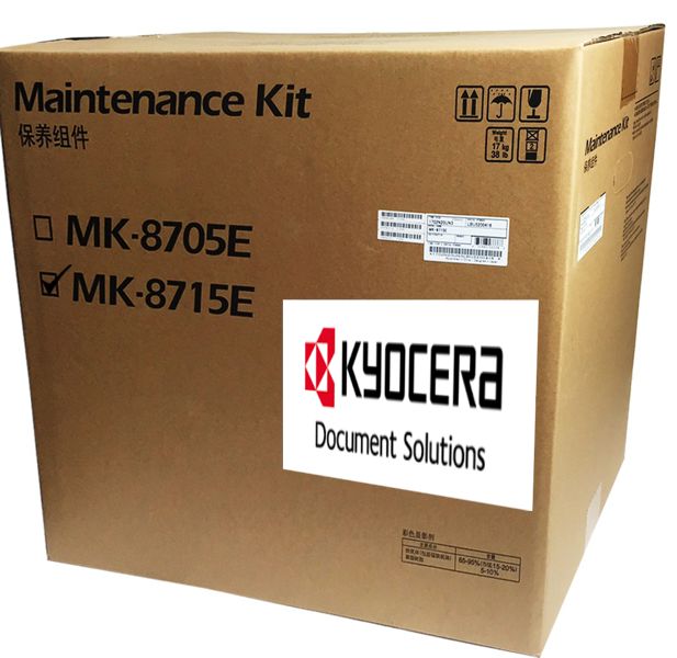 Kit de Mantenimiento para Kyocera TASKalfa TA-6551ci / MK-8715E | 2111 - Original Maintenance Kit Kyocera MK 8715E DV-8705C DV-8705M DV-8705Y 1702N20UN3 MK8715E 