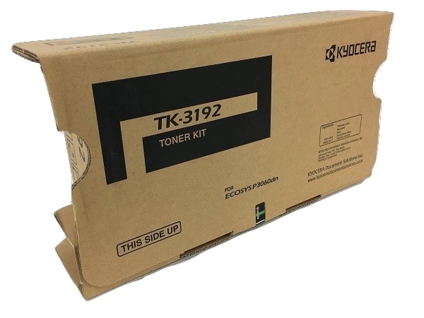 Toner Kyocera TK-3192 / Negro 25k | 2311 / 1T02T60US1 - Toner Original Kyocera TK-3192 Negro. Rendimiento 25.000 Páginas al 5%. 1T02T60US0 FS-M3660IDN FS-M3860IDN FS-P3060DN FS-P3260DN  
