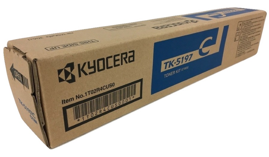 Toner Kyocera TK-5197C Cian / 7k | 2111 - Toner Original Kyocera TK 5197C Cian. Rendimiento Estimado: 7.000 Páginas al 5%.