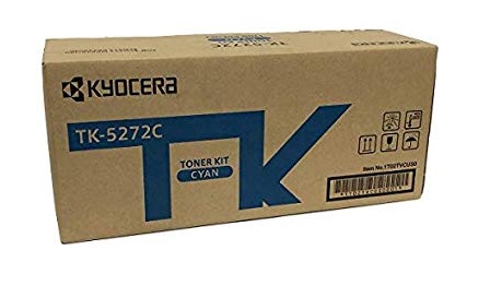Toner Kyocera TK-5272C / Cian 6k | 2311 / 1T02TVCUS0 - Toner Original  Kyocera TK-5272C Cian. Rendimiento 6.000 Páginas al 5%. FS-P6230cdn FS-M6630cidn 