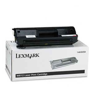 Toner Original - Lexmark 14K0050 Negro | Para uso con Impresoras Lexmark Optra W812 Lexmark 14K0050  Rendimiento Estimado 12.000 Páginas con cubrimiento al 5%
