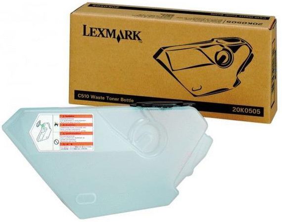 Toner de Residuos para Lexmark CS820 - 72K0W00 | Original Waste Toner Bottle Lexmark 72K0W00. Rendimiento estimado 115.000 Páginas al 5% de cubrimiento. 