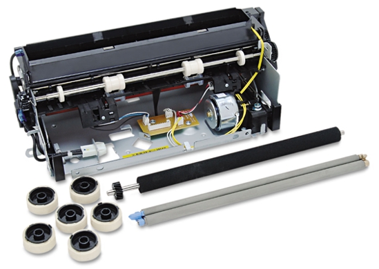 Kit de Mantenimiento del Fusor para Lexmark XM642 - 40X0100 | Original Lexmark Fuser Maintenance Kit 110-120V: 1-Fuser Unit, 1-Transfer Roller, 1-Charge Roller, 6-Pickup Rollers.