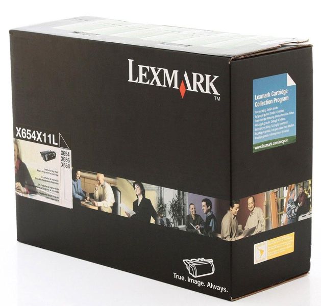 Toner para Lexmark X654 - X654X11L | Original Toner Lexmark X654X11L Negro 