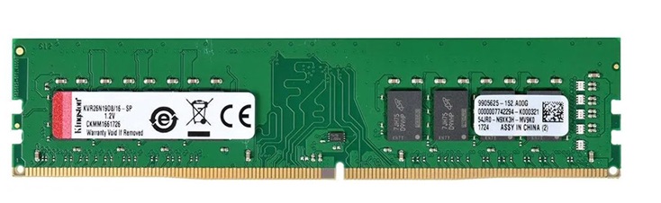 Memoria RAM para PC de Escritorio  4GB DDR4-2666Mhz / Kingston | 2203 - Modulo de Memoria RAM para PC de Escritorio, PC4-21300 DDR4 2666Mhz, Unbuffered, Non-ECC. Garantía de por vida. 