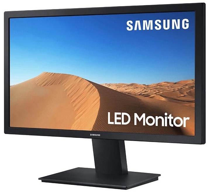 Monitor 24'' Full HD - Samsung LS24A310 | 2109 - Monitor para PC, Full HD 1.920 x 1.080, Panel VA, Entrada Video VGA & HDMI, Aspecto 16:9, Colores 16.7M, Brillo 200 cd/m², Angulo de visión (H/V) 178°/178°, Flicker Free, Montaje VESA. LS24A310NHLXZL 