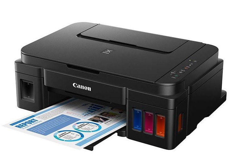  Multifuncional Tinta Color - Canon Pixma G2100 | Impresora - Copiadora - Escáner, 8.8 ipm Negro, 5.0 ipm Color, Formato A4, USB 2.0, Wi-Fi, Resolución 4.800 x 1200 dpi. 0617C033AA