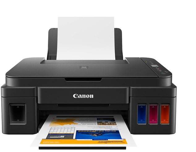  Multifuncional Tinta Color - Canon Pixma G2110 | 2202 - Multifuncional Inyección de Tinta Color, Funciones (Impresora - Copiadora - Escáner), Velocidad de Impresión (8.8ipm Negro, 5.0 ipm Color), Formato A4, USB. GI-190 2313C031AA/004AB, 2313C004AB 
