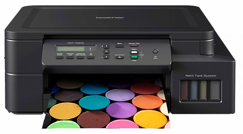 Multifuncional Tinta Color / Brother DCP-T520W | 2306 - Impresora Multifuncional tinta a color inalámbrica con Funciones de: Impresora, Copiadora & Escaner, Velocidad 30ppm, Resolución 1.200dpi, Tinta: BTD60BK BT5001C BT5001M BT5001Y 