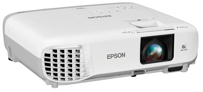 Video Proyector  3500 Lumenes - Epson Powerlite W39 | Proyector Epson W39 para pequeñas y medianas aulas de estudio. Tecnología Epson 3LCD de 3 chips, Resolución Nativa WXGA 1280 x 800, Relación de Aspecto: 16:10, V11H856020