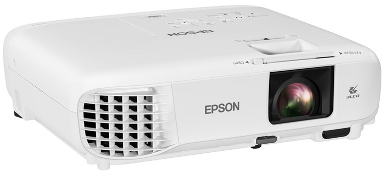 Video Proyector 3800 Lumenes - Epson Powerlite W49 / WXGA | Proyector Epson W49 para pequeñas y medianas aulas de estudio. Tecnología Epson 3LCD de 3 chips, Resolución Nativa WXGA 1280 x 800, Relación de Aspecto: 16:10, V11H983020 