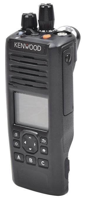 Radio Kenwood NX-5300-K2S | Rango de frecuencia: 450-520 MHz, 1024 Canales, Potencia 5-Watts, Localización GPS, Encriptación DES 56 bits y digital NXDN, Ranura microSD 32GB, Display a color TFT, Audio 1-Watt, Reprogramable vía Bluetooth, Modo FM