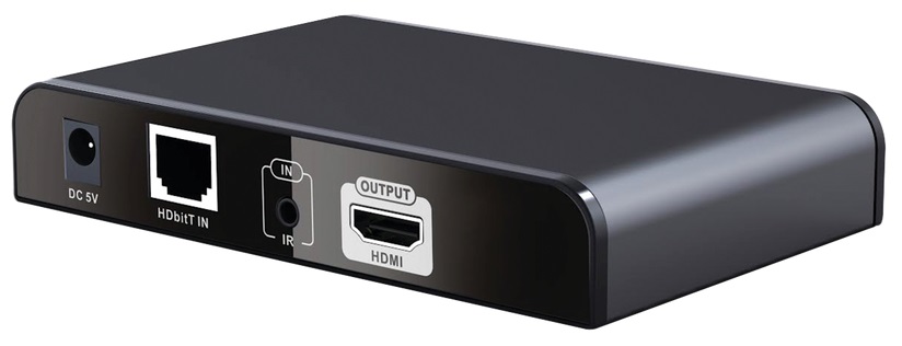 Receptor HDbitT – Epcom TT383PRORX | Para uso en Kit Extensor TT383PRO, Soporta distancias de hasta 120 metros sobre cable UTP Cat 6, Control IR, Resolución Full HD 1080p @50/60 Hz, Protocolo HDbitT, Compatible con HDCP and kit TT383PRO