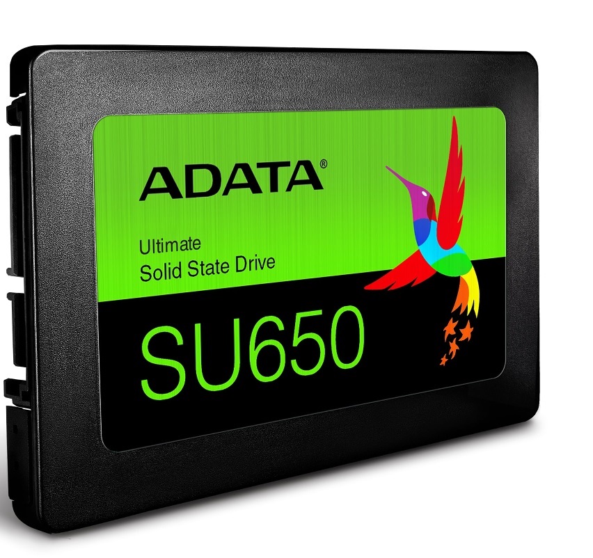 SSD  480GB SATA 2.5'' / ADATA Ultimate SU650 | 2306 - ASU650SS-480GT-R / Disco de Estado Solido SATA de 480GB, Flash NAND 3D, Interface SATA 6 Gb/s, Velocidad de Lectura/Escritura:  520 / 450 MB/s 