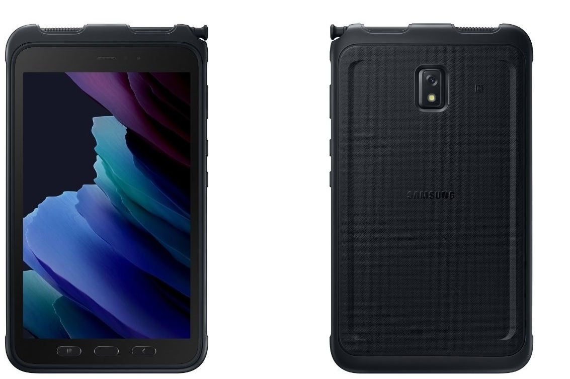 Tableta 8'' – Samsung Galaxy Tab Active3 / 4G LTE| 2110 - Tableta Galaxy, CPU Octa-Core (2.7GHz/1.7GHz), Pantalla: 8’’, Resolución: 1920 x 1200, Cámara: 13 MP/5 MP, RAM: 4 GB, MicroSD, Redes: 2G, 3G, 4G, GPS, Wi-Fi 6, Bluetooth, Android, SM-T575NZKLCOO