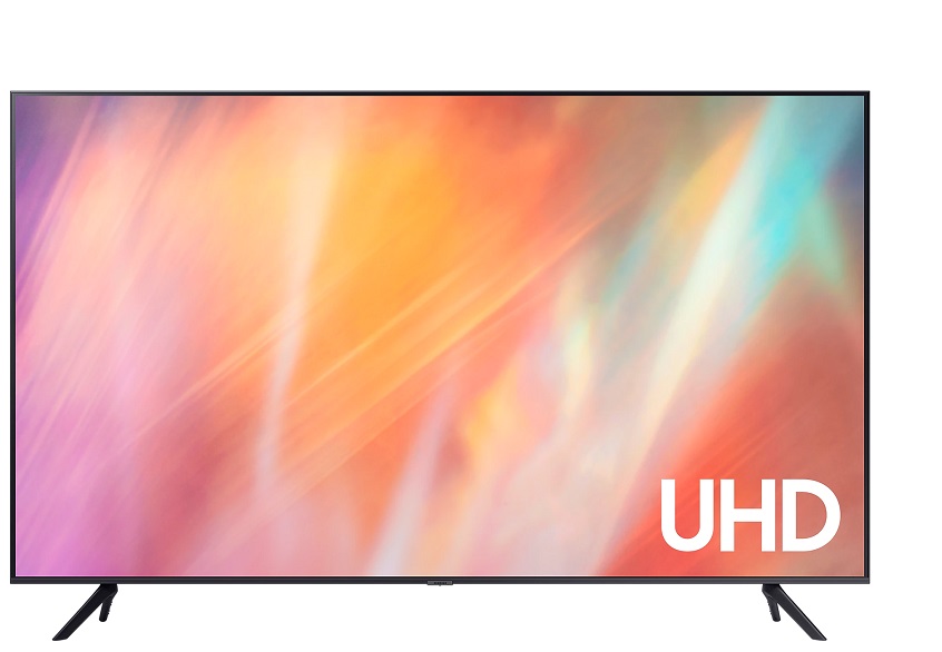 Smart TV 65'' – Samsung AU7000 / UHD 4K | 2204 - Monitor Smart TV 4K de 65’’, Tipo: LED, Resolución: 3840 x 2160, HDR 10+, HLG, Gran contraste, Pur Color, Altavoces: 2x 20 W , DVB-T2/ Trinorma, HDMI, USB, LAN,  WiFi-5,  BT4.2, Tizen