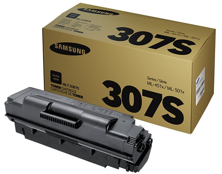 Toner para Samsung ML-5012ND / MLT-D307S | 2201 - Toner Original Samsung SV077A Negro. Rendimiento Estimado 7.000 Páginas al 5%.