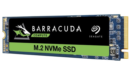 Disco SSD M.2 2280 PCIe NVMe – Seagate ZP512CM30041 / 512GB | Seagate Barracuda, Unidad de Estado Solido M.2 PCIe NVMe 512GB, Interface PCIe 3.0 x4 NVMe 1.3, Velocidad de Lectura/Escritura:  3400 / 2180 MB/s, MTBF: 1.800.000 horas
