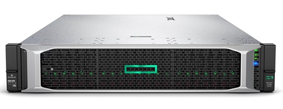  Servidor Rack - HPE ProLiant DL560 Gen10 875807 | Procesador 2x Intel Xeon-G 6130 (16-Core, 2.1 up to 3.7 Ghz Turbo, 22MB L3 Cache, TDP 125W) – 2 Sockets, Memoria RAM 64GB (4x 16GB) 2666MHz RDIMM – 24 Sockets, Red 10-Gigabit 2-port Integrada