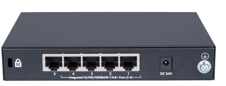 Switch PoE  5-Puertos - HP OfficeConnect 1420 / JH328A | 2108 - Conmutador HP 1420, No Administrable Capa 2, 5-Puertos Gigabit PoE, Presupuesto PoE 32W, Auto-MDIX, Rendimiento 7.4 Mpps, Conmutación 10 Gbps, Tabla MAC 2K, Soporte Jumbo Frame: 9K 