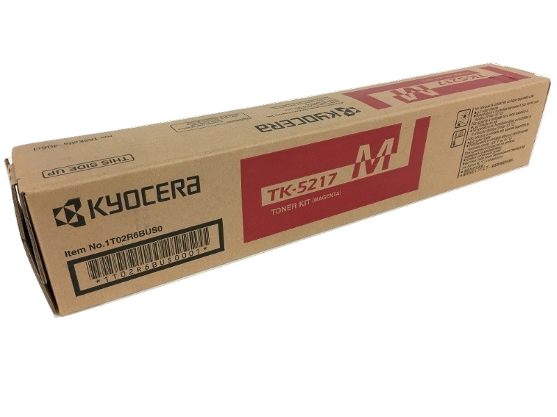 Toner Kyocera TK-5217M / Magenta 15k | 2311 - 1T02R6BUS0 - Toner Original Kyocera TK-5217M Magenta. Rendimiento 15.000 Páginas al 5%. TA-406ci 