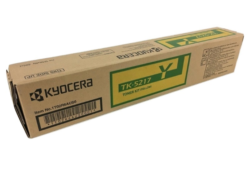 Toner Kyocera TK-5217Y Amarillo / 15k | 2111 - Toner Original Kyocera TK 5217Y Amarillo. Rendimiento Estimado: 15.000 Páginas al 5%. 