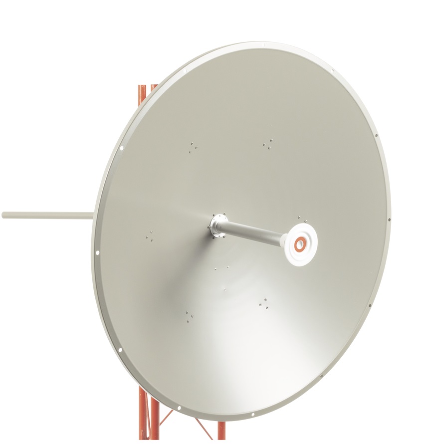 Antena direccional – TXPRO TXP-4965-D36 | 2111 - Antena direccional, Frecuencia: 4.9 – 6.5 GHz, Ganancia: 36 dBi, Polarización: Vertical y Horizontal, Haz H/V: 3°, Impedancia: 50Ω, Potencia: 50W, Conector: 2x N-Hembra, Supervivencia 200Km/h/