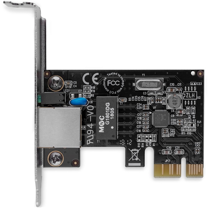 Tarjeta de Red para Servidor - StarTech ST1000SPEX2 | PCIe x1, 1-Port Gigabit, Chipset Realtek RTL8111H, Perfil Bajo, Conector PCI Express x1