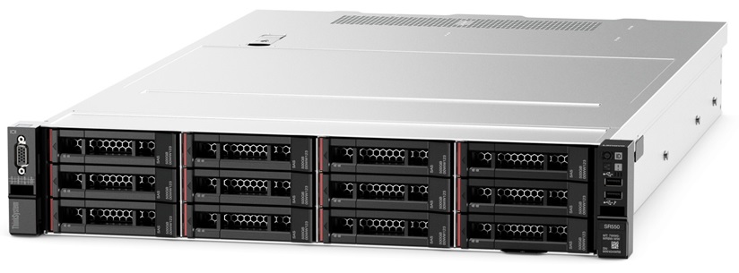  Servidor Lenovo ThinkSystem SR550 / Xeon S-4208 | 2209 - 7X04A092LA / Servidor Lenovo Tipo Rack, 1x Intel Xeon Silver 4208/8-Core, Memoria RAM 16GB, Red LAN Gigabit, Controladora RAID 530-8i, RAID 0/1/5/10/50, Fuente 1x 550w, XCC Standard 
