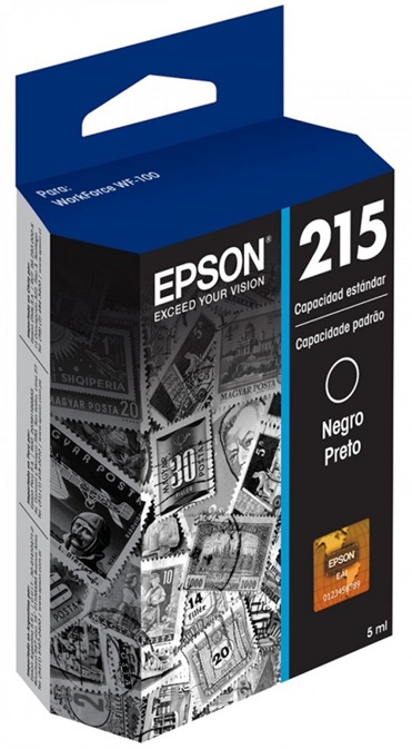 Tinta Epson 215 T215120-AL / Negro | 2110 - Tinta Original Epson T215120-AL Negro 