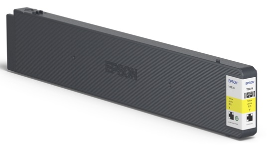 Tinta Epson T8874 Amarillo / 50k | 2301 - Cartucho de Tinta Original Epson T887420 Amarillo. Rendimiento Estimado: 50.000 Páginas al 5%. Impresoras Compatibles: Epson WorkForce Enterprise WF-C17590 
