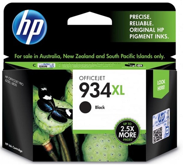 Tinta para HP OfficeJet Pro 6830 / HP 934XL | Original Ink Cartridge HP C2P23AL Black. HP934XL 