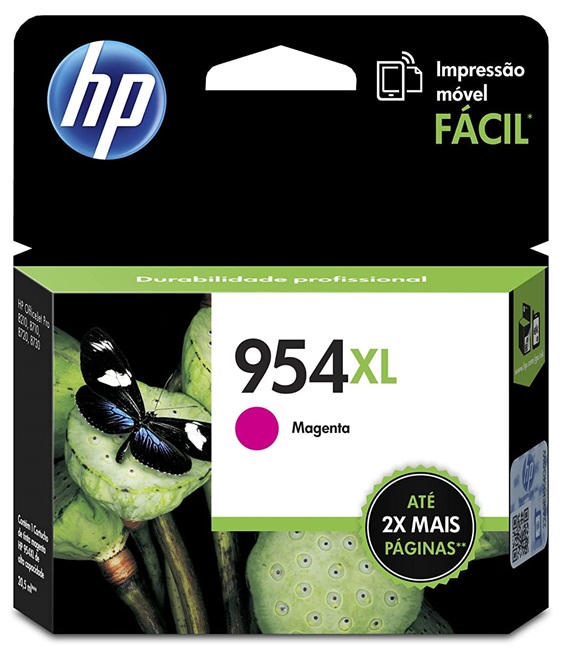 Tinta HP 954XL L0S65AL / Magenta 1.6k | 2402 - Tinta HP L0S65AL Rendimiento 1.600 Páginas al 5%. HP OfficeJet Pro 7740 8210 8710 8720 8730  