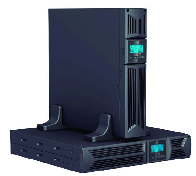  UPS Rack Online  1KVA - Powest Titan N7456 | UPS Monofásica Tipo Rack, Potencia 900W, Online Doble Conversión, Certificación RETIE, Software de monitoreo local, Factor de Potencia de 0.9, Voltaje de Entrada: 120V, Voltaje de Salida: 120V, 3 Hilos