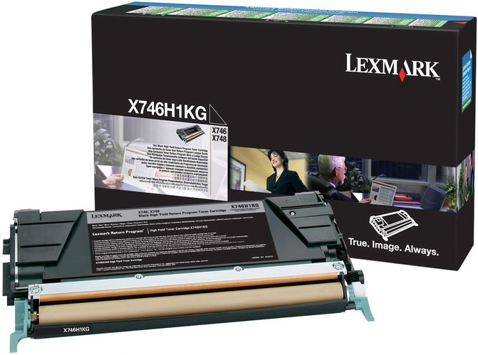 Toner para Lexmark X746 / X746H1KG | Original Toner Lexmark X746H1KG Negro X746de