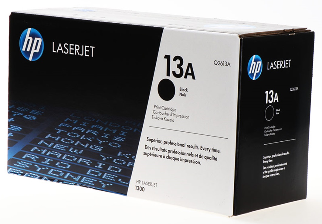 Toner para HP 1300 / HP 13A | 2402 - Toner Original Q2613A Negro para HP LaserJet 1300. Rendimiento 2.500 Páginas  al 5%.