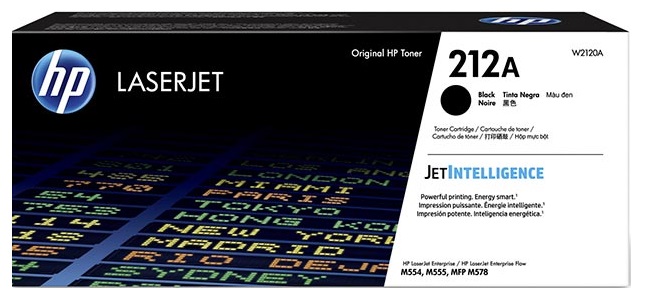 HP 212A W2120A / Toner Negro 5.5k | 2405 - Toner HP W2120A Rendimiento 5.500 Páginas al 5%. HP M554 M555 M578  