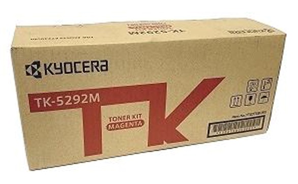 Toner Kyocera TK-5292M Magenta / 13k | 2111 - Toner Original KyoceraTK-5292M Magenta. Rendimiento Estimado: 13.000 Páginas con cubrimiento al 5%. 