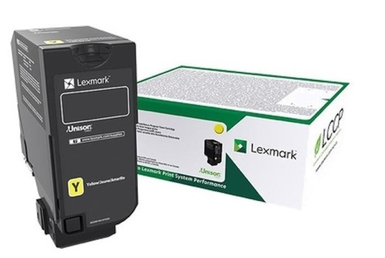 Toner Lexmark 24B4906 Amarillo / 13k | 2201 - Toner Original Lexmark. Rendimiento Estimado 13.000 Páginas al 5%.