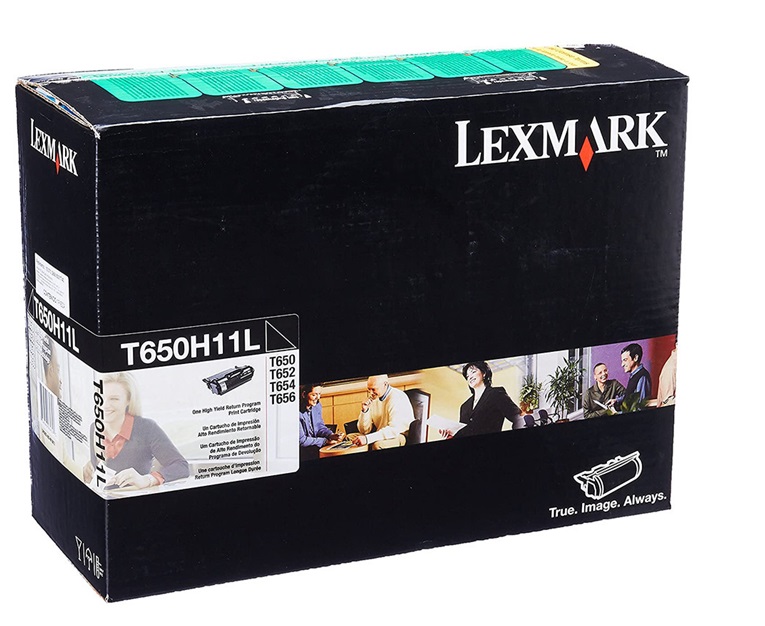 Toner Lexmark T650H11L Negro / 25k | 2201 - Toner Original Lexmark. Rendimiento Estimado 25.000 Páginas al 5%.