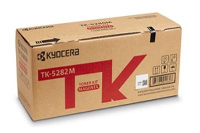 Toner Kyocera TK-5282M Magenta / 11k | 2111 - Toner Original. Rendimiento Estimado 11.000 Páginas con cubrimiento al 5%. 