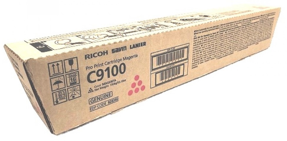 Toner Ricoh 828312 Magenta / 48k | 2112 - Toner Original Ricoh C9100 Magenta. Rendimiento Estimado: 48.000 Páginas al 5%. 828382 