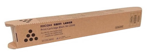 Toner Ricoh 842251 Negro / 31k | 2112 - Toner Original Ricoh IM C3500 Negro. Rendimiento Estimado: 31.000 Páginas al 5%. 