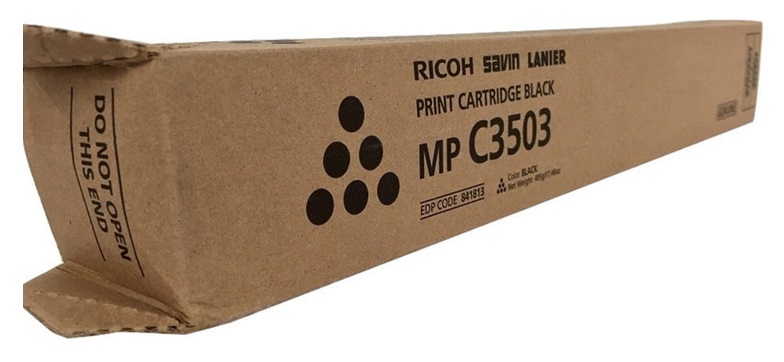 Toner Ricoh MP C3503 / Negro 29.5k | 2310 / 841813 - Toner Original Ricoh MP C3503 Negro. Rendimiento 29.500 Páginas al 5%. Ricoh MP C3003 MP C3004 MP C3503 MP C3504 